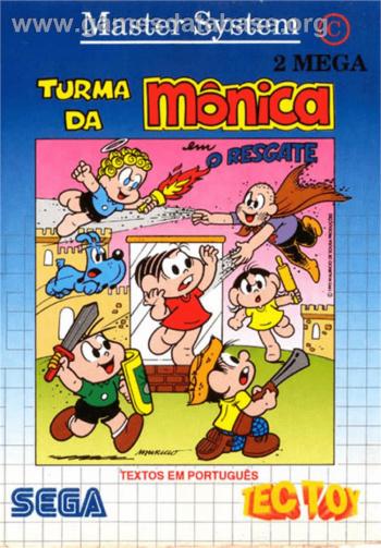 Cover Turma da Monica em - O Resgate for Master System II